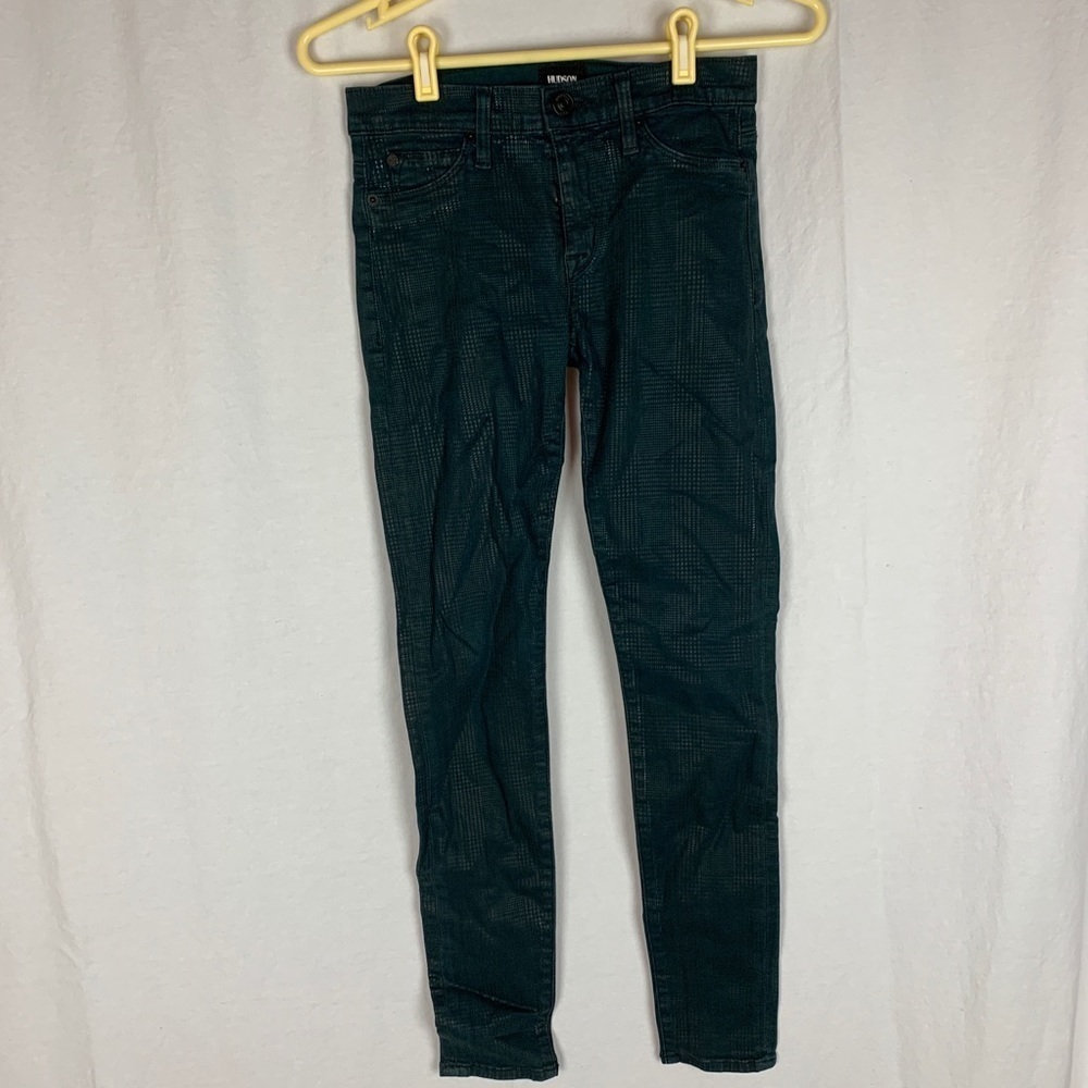 Hudson snake skin like jeans
